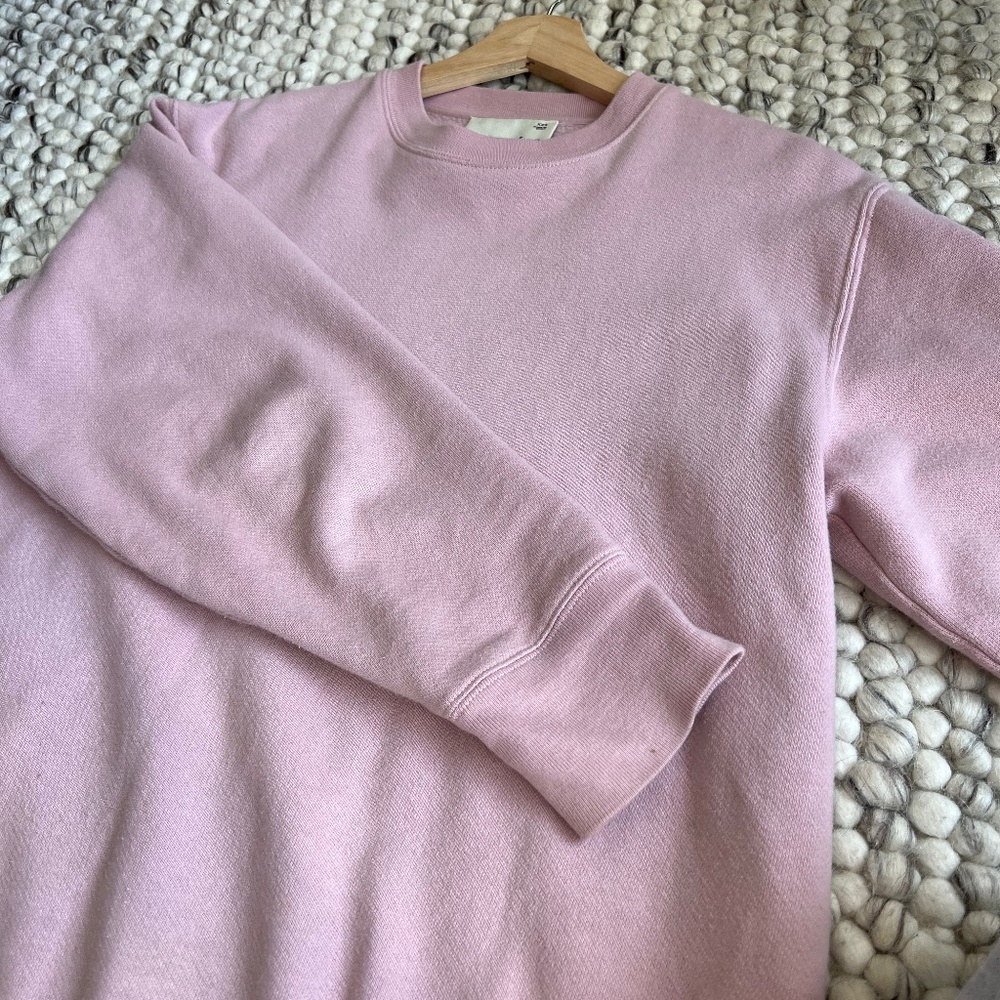 Aritzia Wilfred Free Sanoh Sweater in Rose Mist